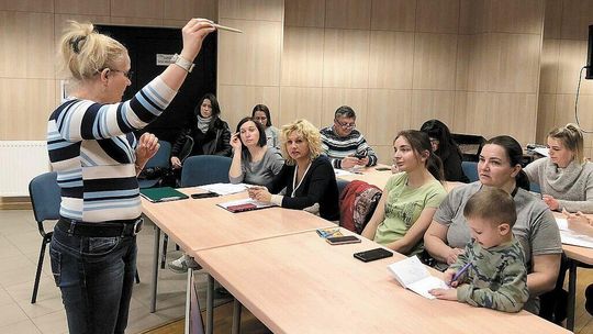 Krasnystaw. Ukraińcy na lekcjach języka polskiego. "To trudny język"