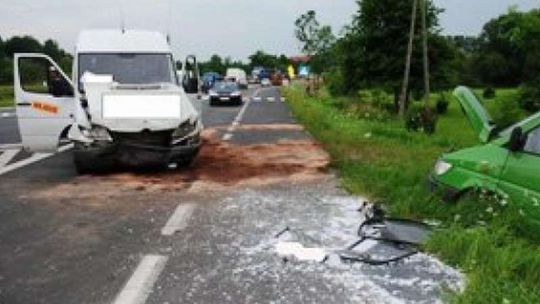 Krasnystaw: Zderzenie dwóch busów, są ranni