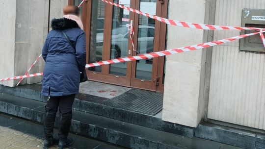 Krew przed bankami w centrum Lublina. Placówki zostały zamknięte