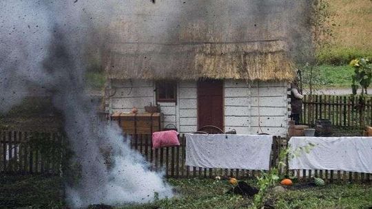 Krew, strzały i wybuchy. Żywa lekcja historii podczas inscenizacji walk partyzanckich