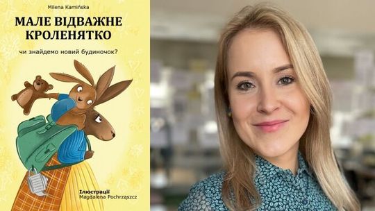 Króliczek ucieka z mamą, a tata zostaje bronić łąki przez niedźwiedziem. Bajka o trudnych sprawach