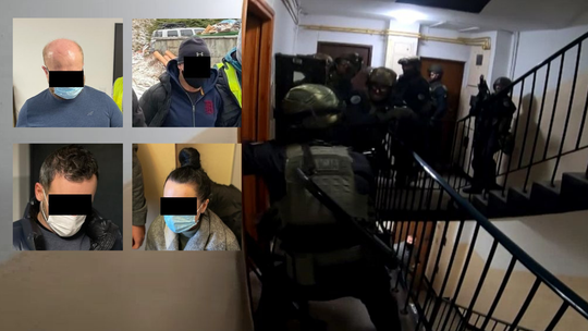 Królowie lubelskich targowisk zaskoczeni. O świcie taka wizyta kontrterrorystów