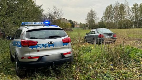 Krótka ucieczka, alkohol i cofnięte uprawnienia do kierowania