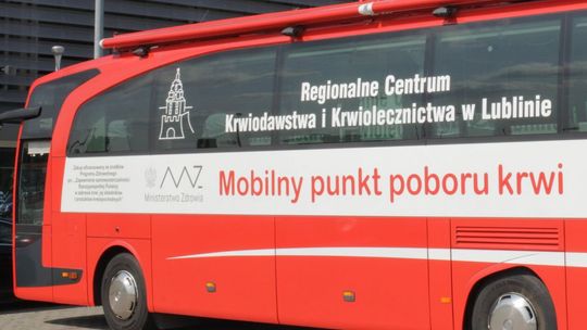 Krwiobus stanie w sobotę przed marketem. Oddasz krew – otrzymasz niespodziankę