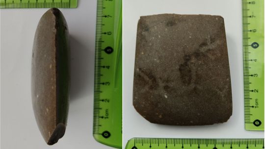 Krzemienna siekiera w malinowym chruśniaku