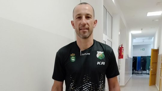 Krzysztof Andrzejewski (ChKS Chełm): Zmierzamy w dobrym kierunku