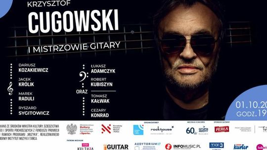 Krzysztof Cugowski i Mistrzowie Gitary – koncert w Radiu Lublin