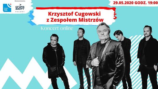 Krzysztof Cugowski z Zespołem Mistrzów w Radiu Lublin