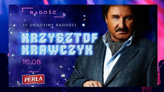 Krzysztof Krawczyk wystąpi na urodzinach klubu Radość