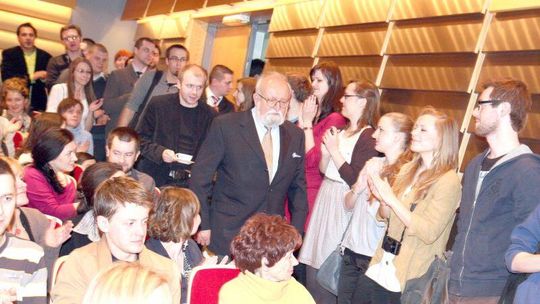 Krzysztof Penderecki w Lublinie: Czytając dobry tekst, słyszę muzykę