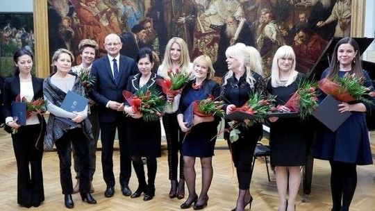 Krzysztof Żuk nagrodził lublinianki medalami