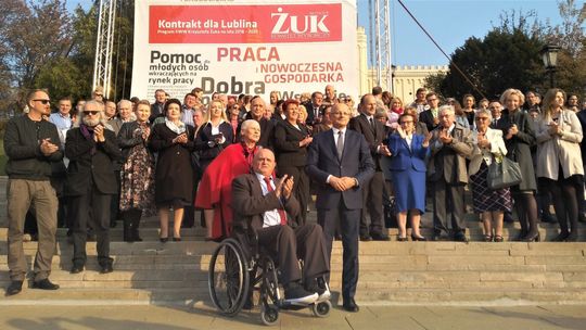 Krzysztof Żuk zakończył kampanię: "Nie bądźmy bierni, idźmy na wybory, nie zmarnujmy głosu"