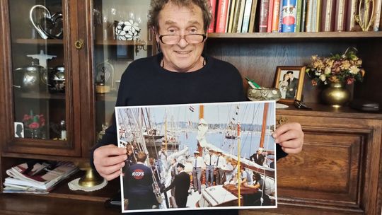 Książę Filip na „Roztoczu”. Mąż królowej Elżbiety II był na lubelskim jachcie [zdjęcia]