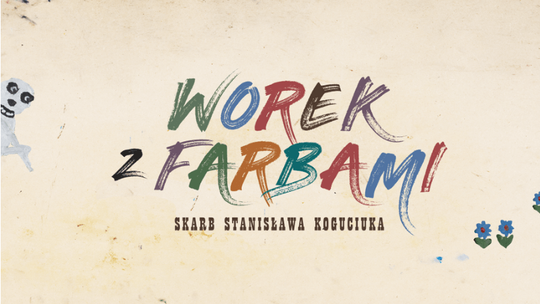 Książka "pławanickiego Nikifora" rozdystrybuowana w regionie worek z farbami