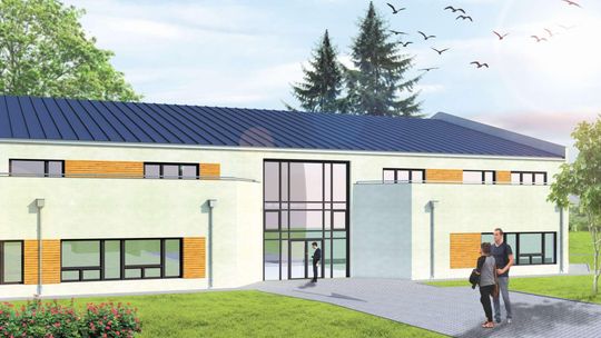 Kto dokończy bibliotekę? Budowa przerwana, wykonawca zbankrutował