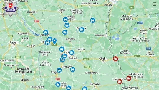 Którędy nie przejedziemy? Policyjna mapa blokad 