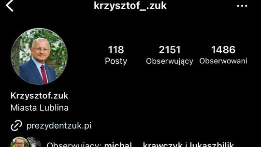 Ktoś podszywa się pod prezydenta Lublina. Może chodzić o wyłudzenie pieniędzy