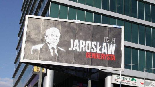 Ktoś powiesił antypisowskie plakaty w Lublinie. Policja zajmie się sprawą