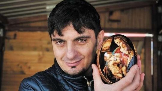 Kucharz, który został artystą. Mariusz Dubiel i jego niesamowite pisanki [zdjęcia]