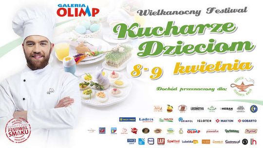 Kucharze Dzieciom w Lublinie: Przyjdź na degustację do Galerii Olimp