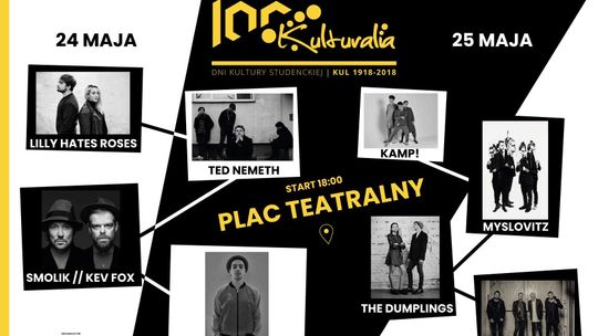 KULturalia 2018 w Lublinie. Koncerty, sztukmistrze i fireshow [program]