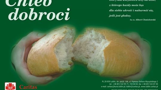 Kup \"Chleb dobroci\", pomóż innym