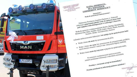 Kurów: Skażona woda w 14 miejscowościach. Nie nadaje się nawet do mycia