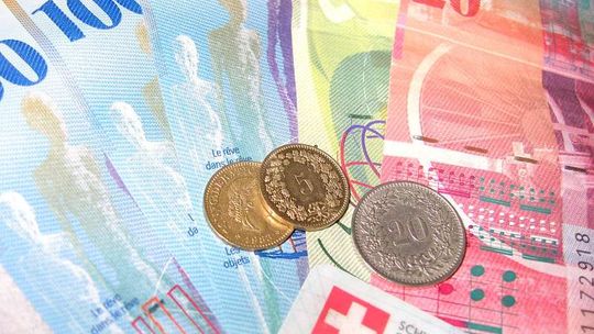 Kurs franka tanieje po interwencji Banku Szwajcarii