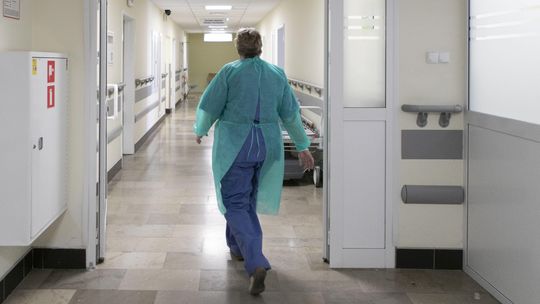 Kwarantanna w szpitalu w Kraśniku