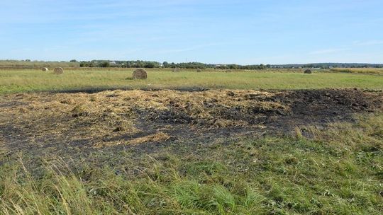 Łabunie: Duży pożar od niedopałka papierosa