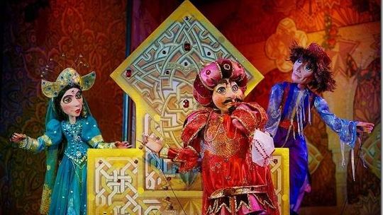 Lampa Aladyna w Teatrze Andersena