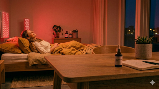 Lampa z czerwonym światłem – jak wspiera zdrowy sen i naturalny rytm dobowy