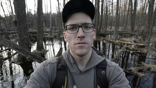 Lasy Janowskie: Poszedł do lasu, zdziwił się kiedy zobaczył znaki na setkach drzew