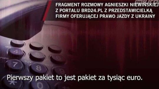 Łatwo kupić prawo jazdy z Ukrainy. Firmy zarabiają na szemranym interesie [wideo]
