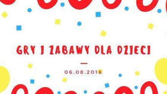 Le'Żak zaprasza dzieci do wspólnej zabawy