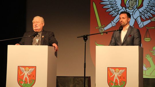 Lech Wałęsa w Białej Podlaskiej: Nie trzeba rewolucji, trzeba tylko nanieść poprawki