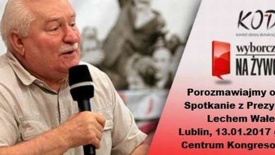 Lech Wałęsa w Lublinie. Zapisy na spotkanie