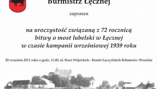 Łęczna: 72. rocznica bitwy o most
