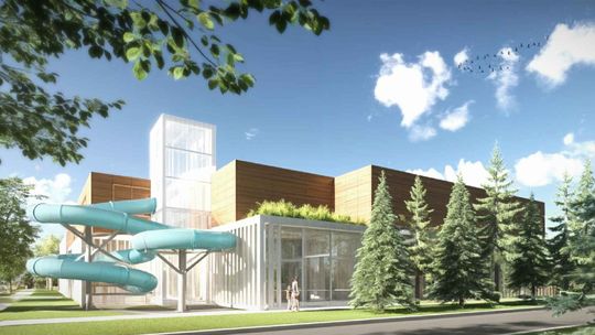 Łęczna do wody – rusza projekt budowy Aquaparku. Start robót w 2027 roku Akwapark_Łęczna