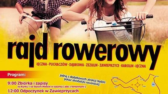 Łęczna na rowery! W niedzielę rajd rowerowy