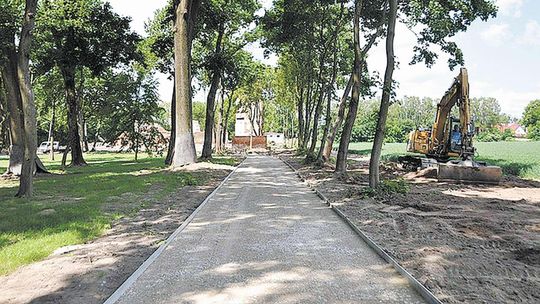 Łęczna: Prace w parku zasilone przez Unię Europejską