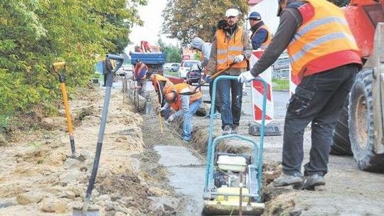 Łęczna: Ruszył remont ul. Polnej, będą trudności