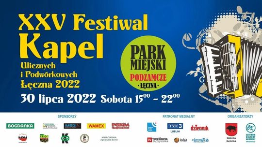 Łęczna stolicą folkloru miejskiego. XXV Festiwal Kapel Ulicznych i Podwórkowych