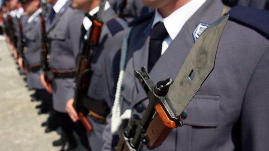 Łęczna: Święto policjantów w nowej komendzie (zdjęcia)