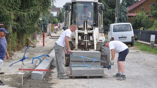 Łęczna: Ulica Mickiewicza wkońcu bez dziur