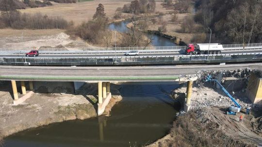 Łęczna żegna stary most