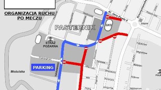 Łęczna: Zmiana organizacji ruchu podczas meczu Górnik-Zawisza