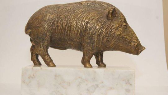 Łęczyński Odyniec Kultury idzie w ręce rzeźbiarza