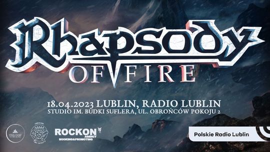 Legenda metalu w Lublinie. Koncert Rhapsody of Fire w Radiu Lublin