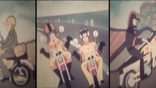 Legendarne motocykle WSK w starym kadrze (wideo)